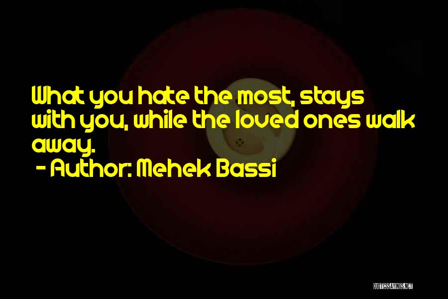 Mehek Bassi Quotes 1287175