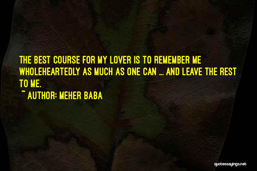 Meher Baba Quotes 2095380