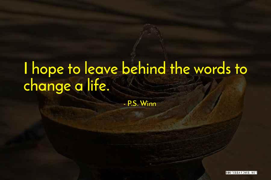 Mehraneh Jafari Quotes By P.S. Winn Mehraneh Jafari Quotes By P.S. Winn