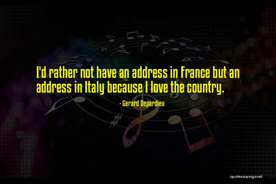 Mehrez Gammoudi Quotes By Gerard Depardieu Mehrez Gammoudi Quotes By Gerard Depardieu