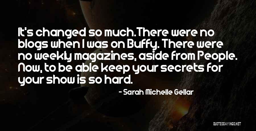 Meileen Platinum Quotes By Sarah Michelle Gellar Meileen Platinum Quotes By Sarah Michelle Gellar