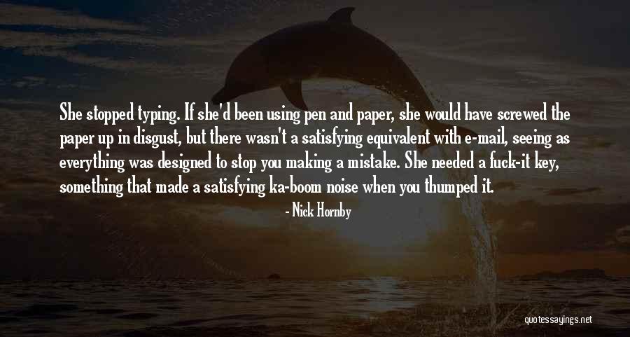 Meili Quotes By Nick Hornby Meili Quotes By Nick Hornby