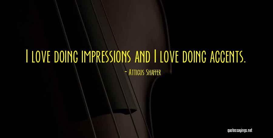 Meisterschaft Touring Quotes By Atticus Shaffer Meisterschaft Touring Quotes By Atticus Shaffer