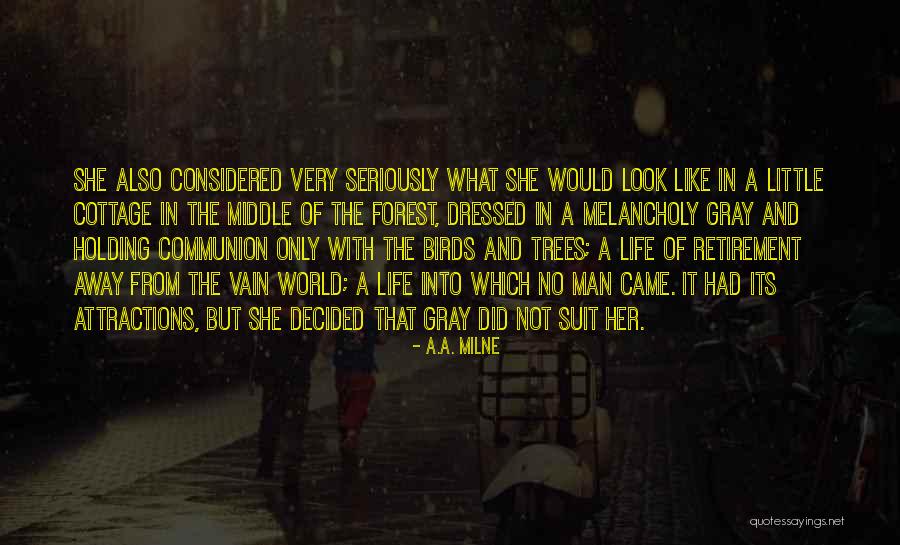 Melancholy Life Quotes By A.A. Milne Melancholy Life Quotes By A.A. Milne