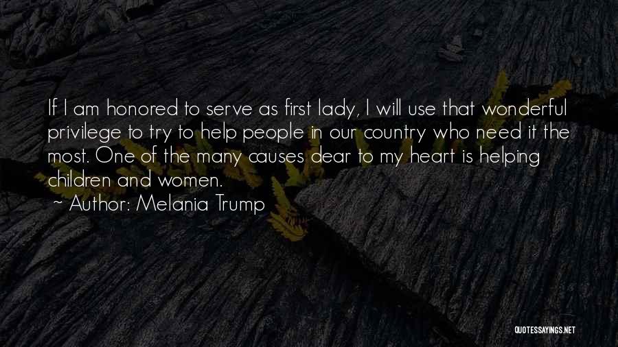 Melania Quotes By Melania Trump