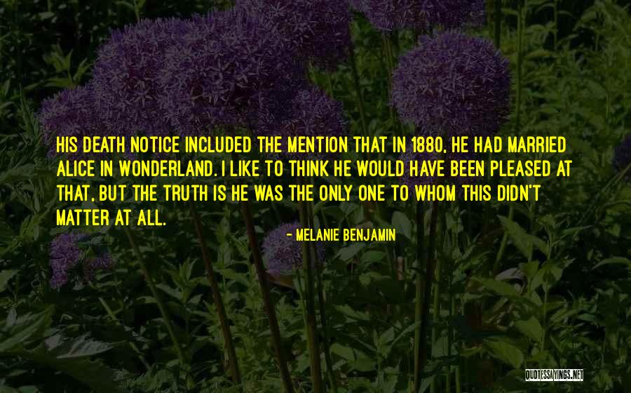 Melanie Benjamin Quotes 544934