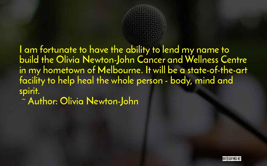 Melbourne Quotes By Olivia Newton-John