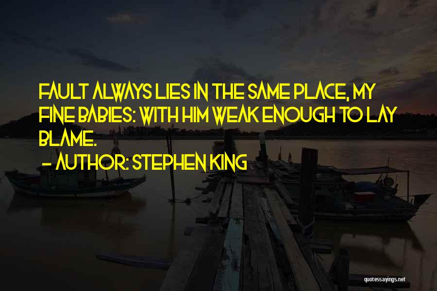 Meldgaard Larsen Quotes By Stephen King