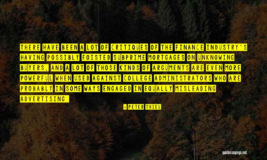 Melhoria De Notas Quotes By Peter Thiel