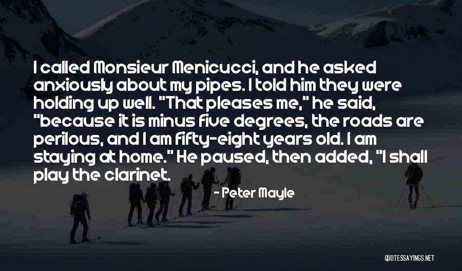 Meliksah Demir Quotes By Peter Mayle Meliksah Demir Quotes By Peter Mayle