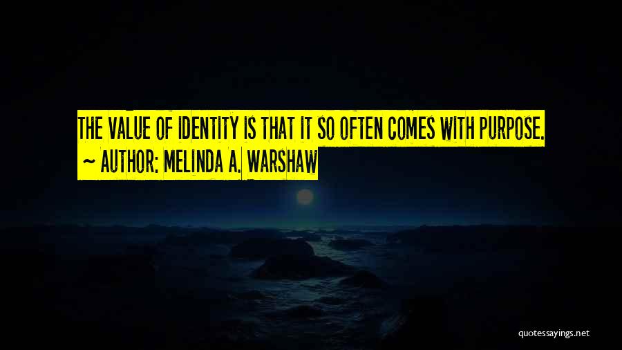 Melinda A. Warshaw Quotes 1213326