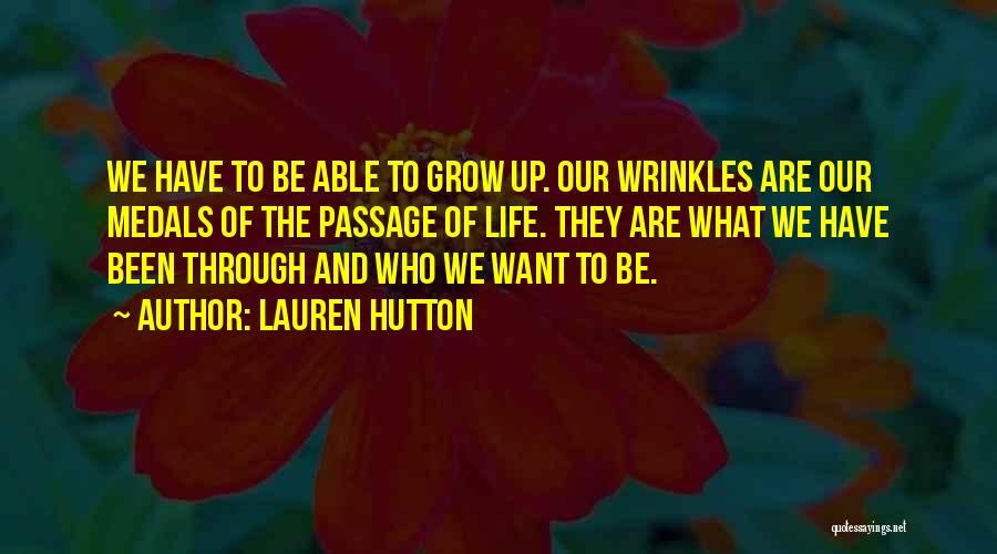 Melinda Bam Quotes By Lauren Hutton