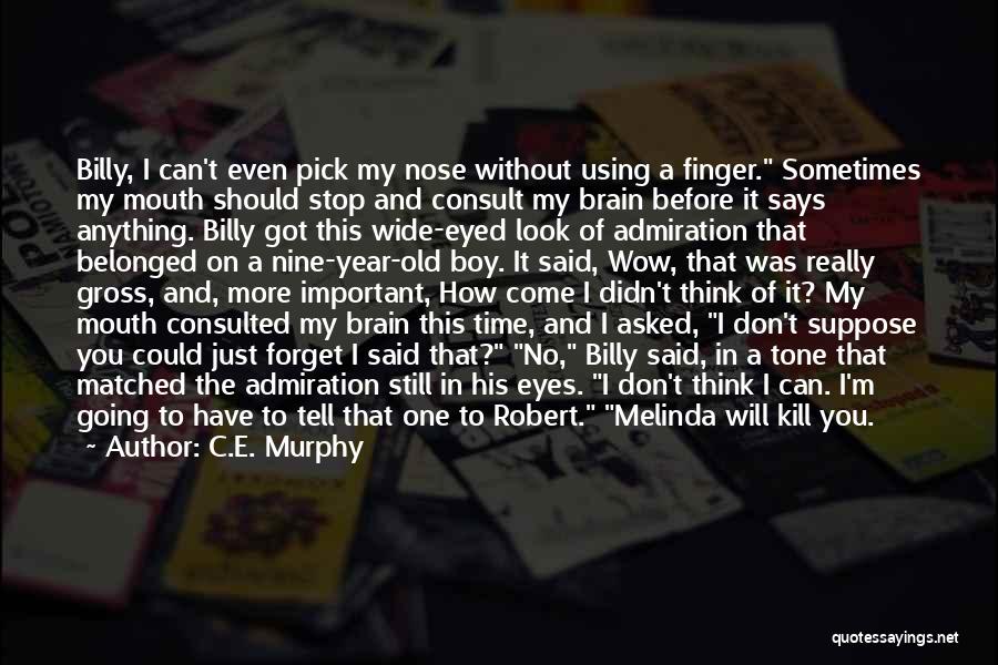 Melinda E Melinda Quotes By C.E. Murphy