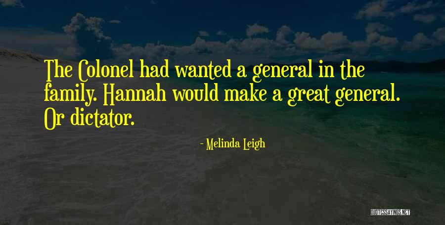 Melinda Leigh Quotes 1052242