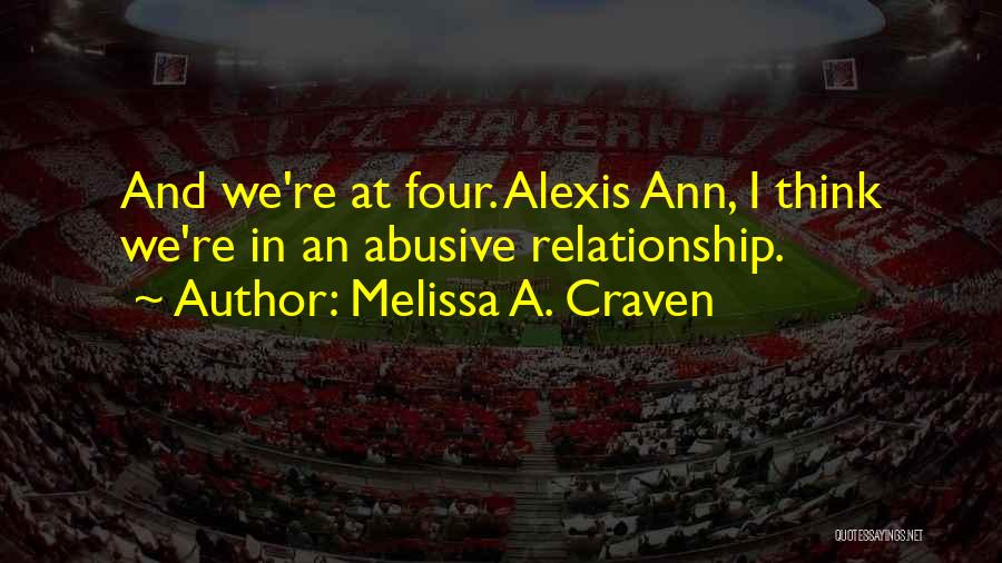 Melissa A. Craven Quotes 1456285