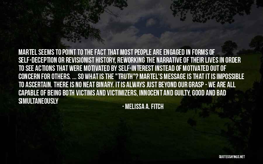 Melissa A. Fitch Quotes 1899549