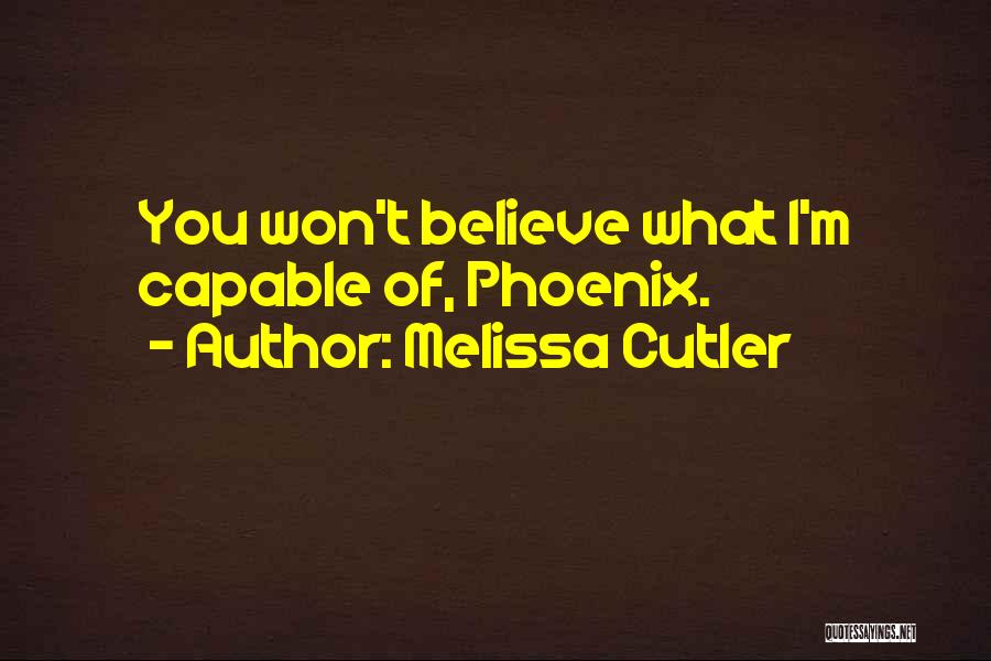 Melissa Cutler Quotes 591873