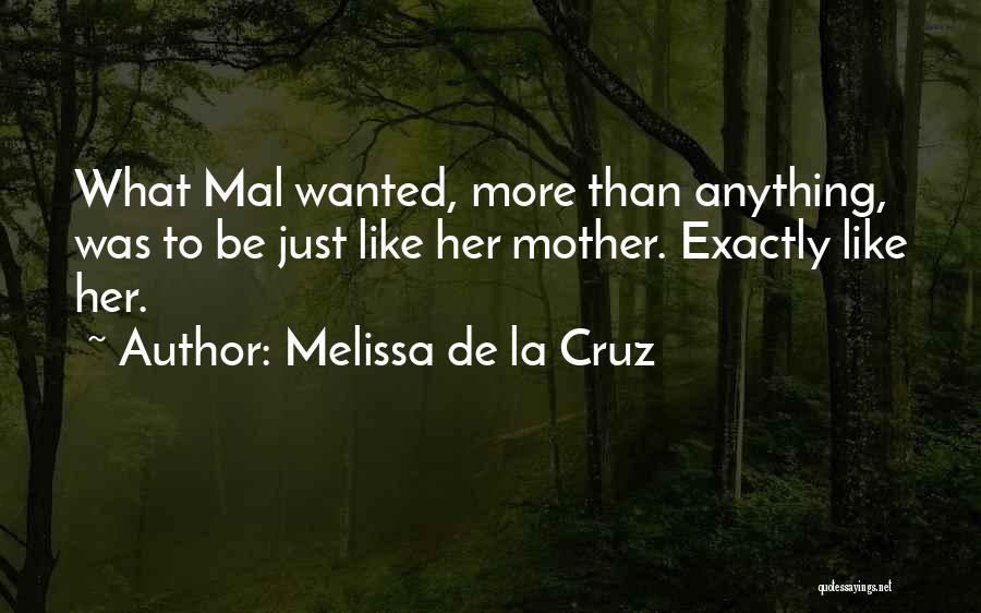 Melissa De La Cruz Quotes 1316710