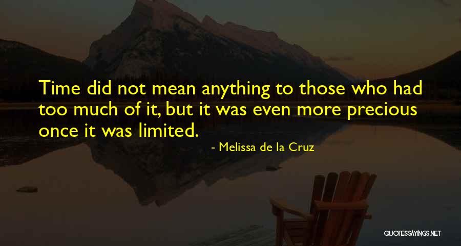 Melissa De La Cruz Quotes 1682669