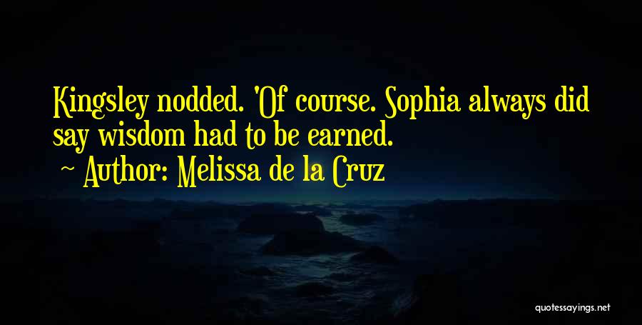 Melissa De La Cruz Quotes 775815