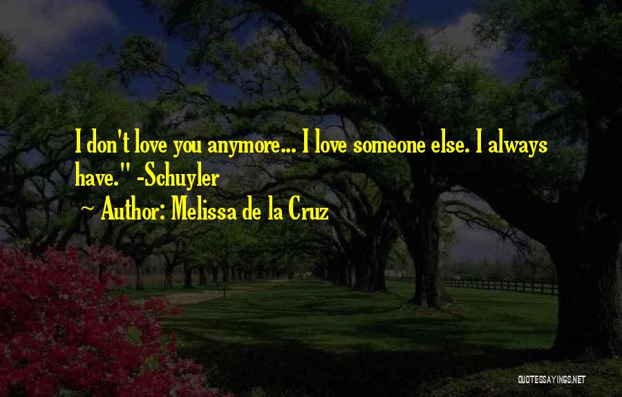 Melissa De La Cruz Quotes 996365