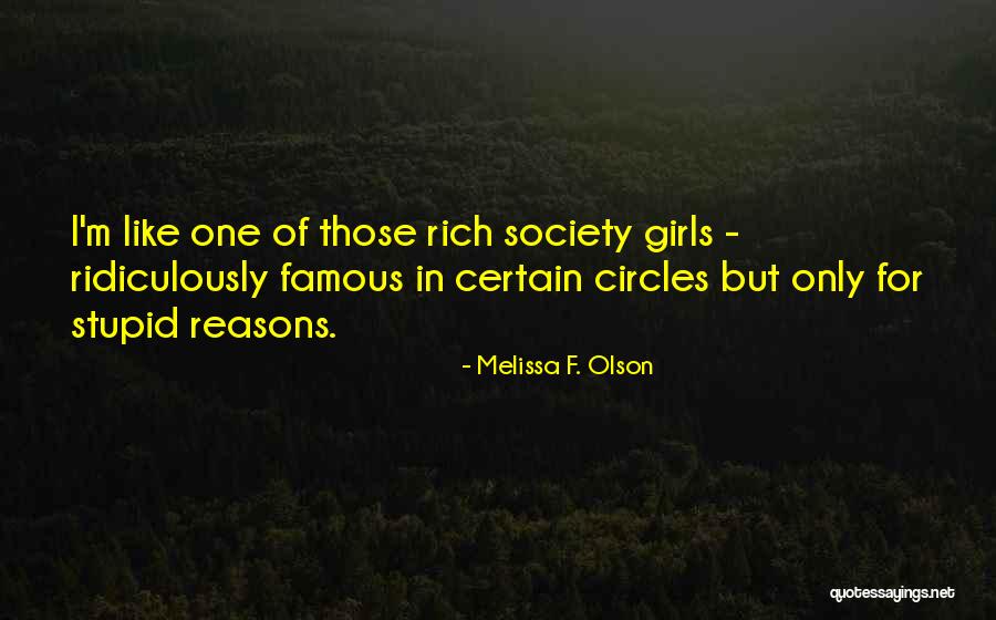 Melissa F. Olson Quotes 1703003