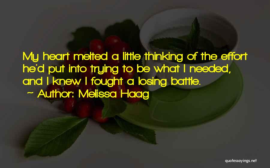 Melissa Haag Quotes 230057