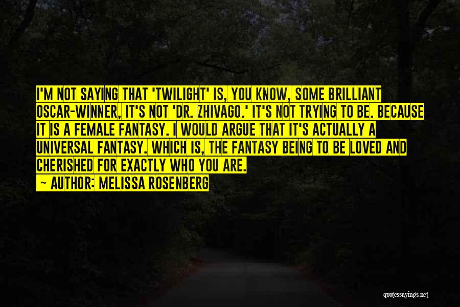 Melissa Rosenberg Quotes 799410