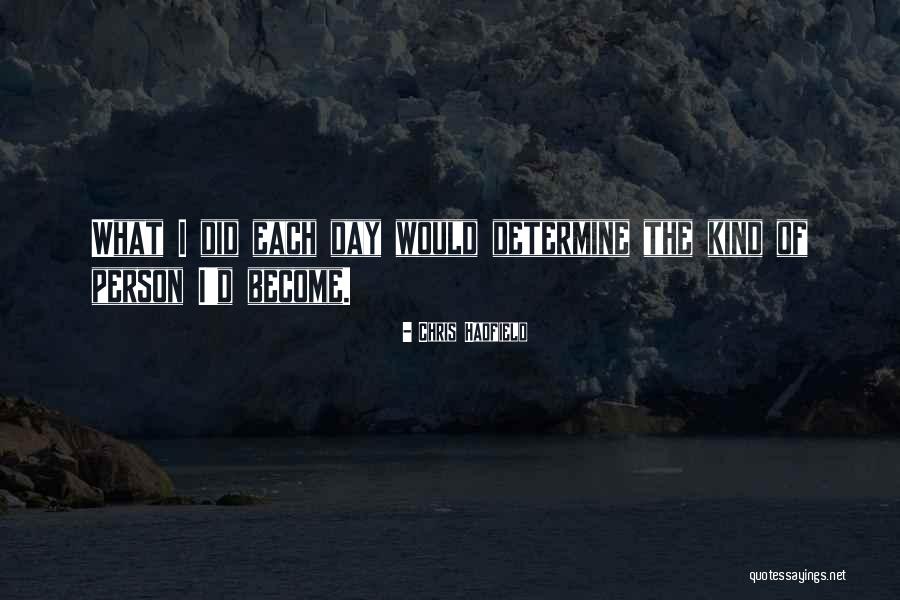 Melnick Tulek Quotes By Chris Hadfield Melnick Tulek Quotes By Chris Hadfield