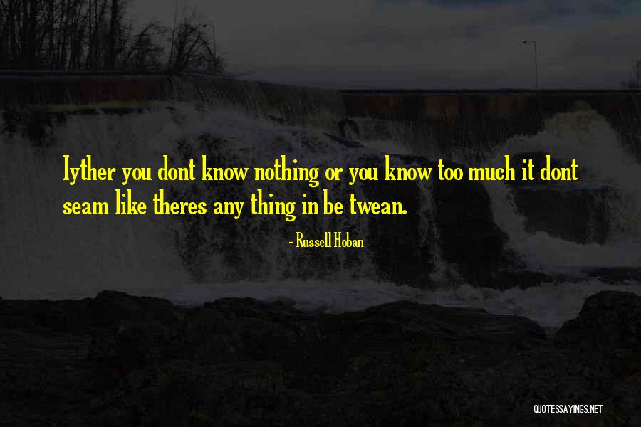 Melodics Studio Quotes By Russell Hoban Melodics Studio Quotes By Russell Hoban