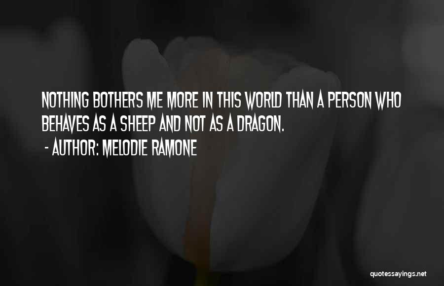 Melodie Ramone Quotes 1496269
