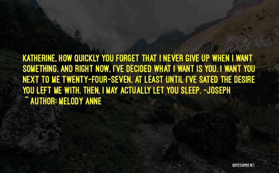 Melody Anne Quotes 132671