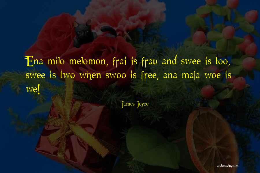 Melomon Quotes By James Joyce Melomon Quotes By James Joyce