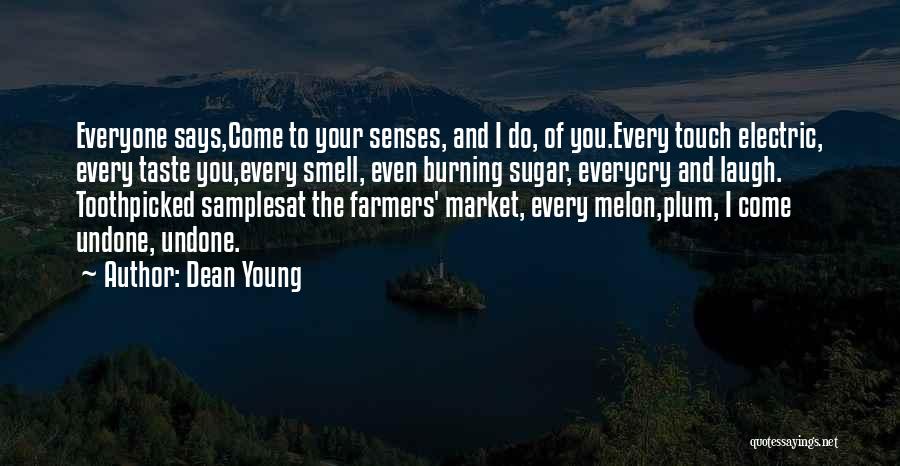 Melon Quotes By Dean Young