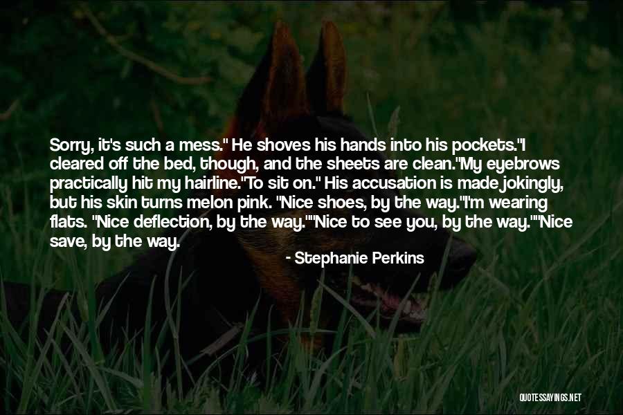 Melon Quotes By Stephanie Perkins Melon Quotes By Stephanie Perkins
