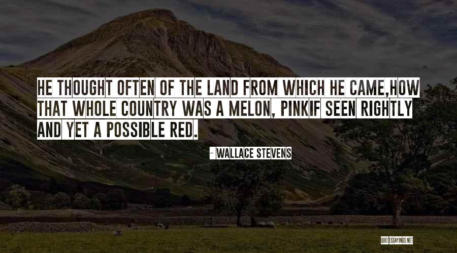 Melon Quotes By Wallace Stevens Melon Quotes By Wallace Stevens