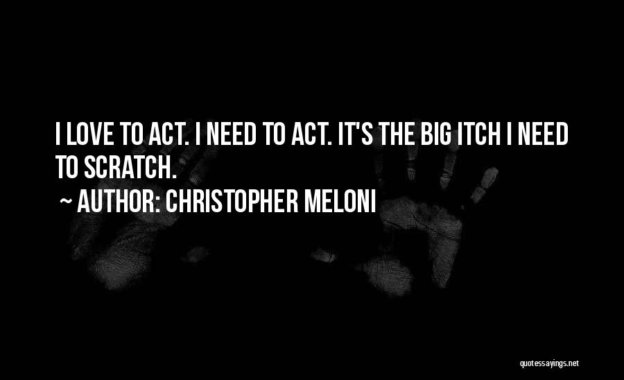 Meloni Quotes By Christopher Meloni