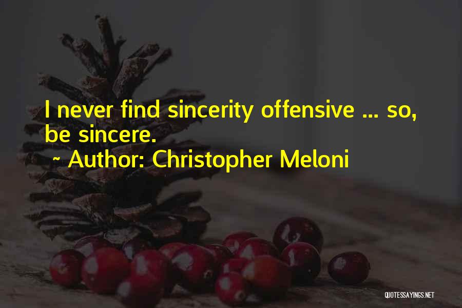 Meloni Quotes By Christopher Meloni
