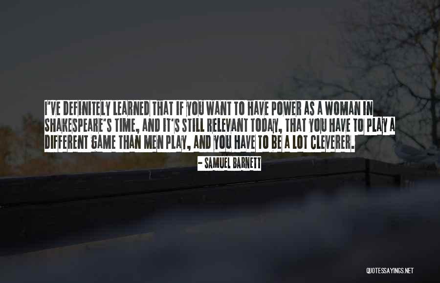 Melovem Quotes By Samuel Barnett Melovem Quotes By Samuel Barnett