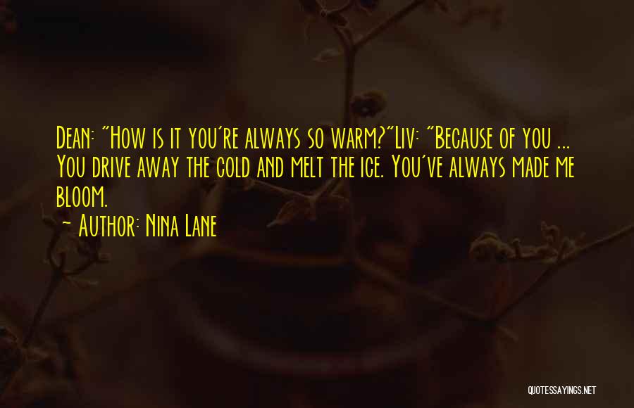 Melt Away Quotes By Nina Lane
