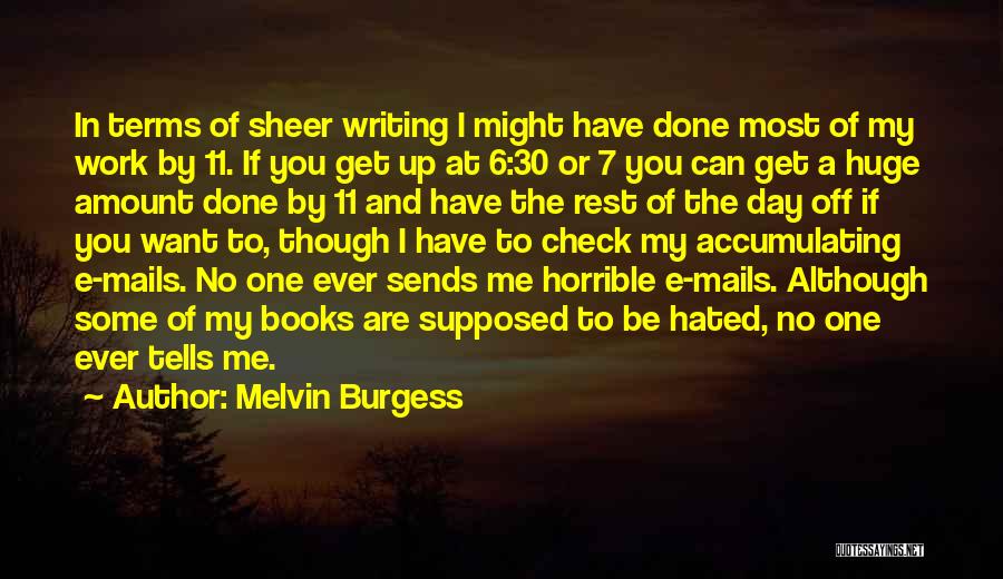 Melvin Burgess Quotes 1844635
