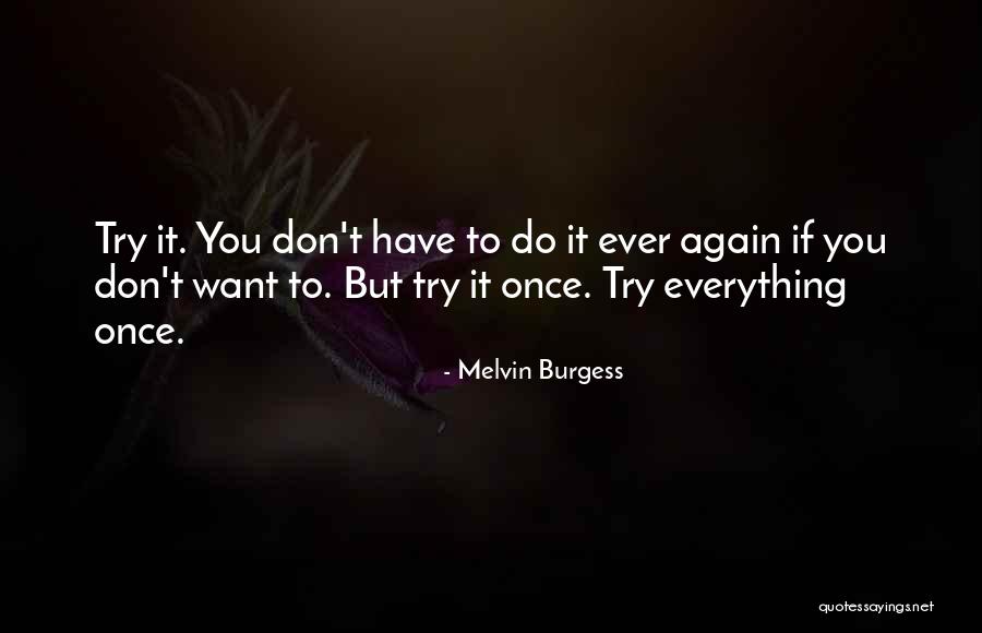 Melvin Burgess Quotes 2039666