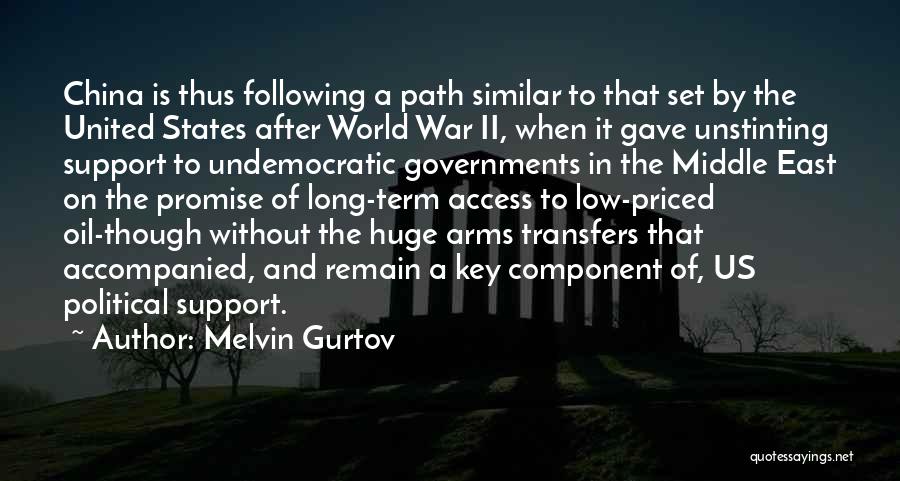 Melvin Gurtov Quotes 76159