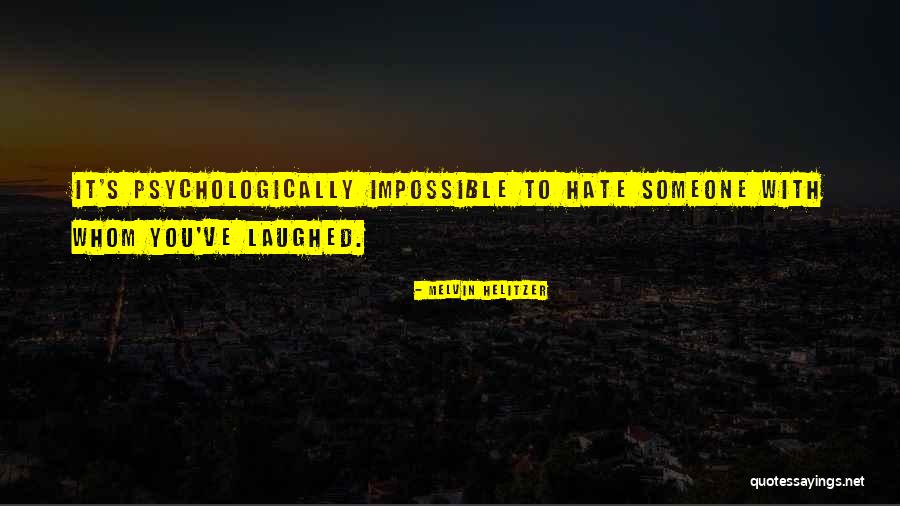 Melvin Helitzer Quotes 758234