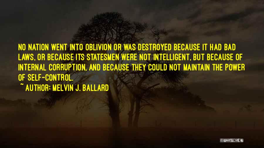 Melvin J. Ballard Quotes 815999