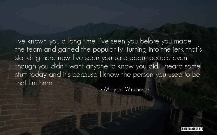 Melyssa Winchester Quotes 1065481