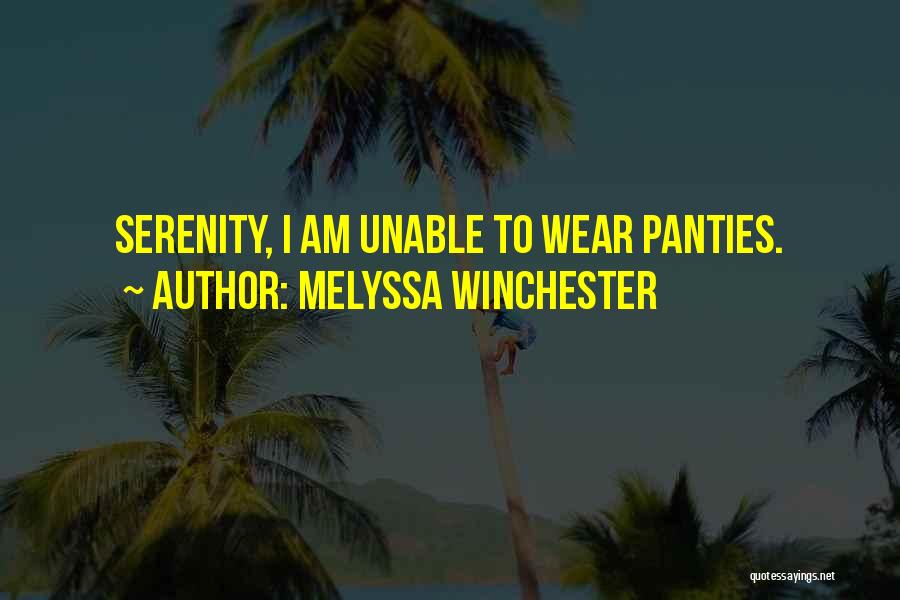Melyssa Winchester Quotes 1219694