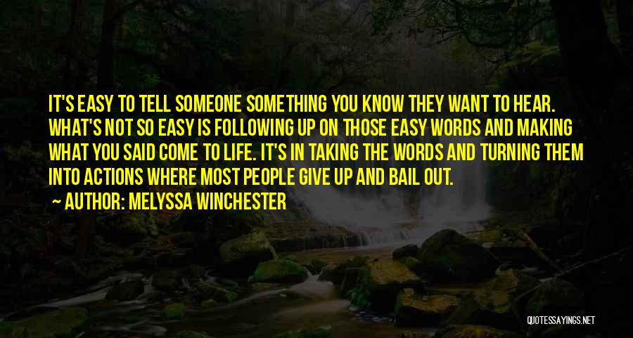 Melyssa Winchester Quotes 713928