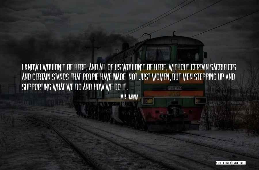 Memantau Kesejahteraan Quotes By Mia Hamm Memantau Kesejahteraan Quotes By Mia Hamm