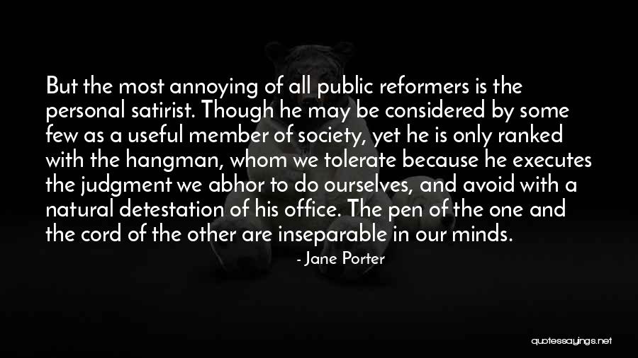 Member Of Society Quotes By Jane Porter